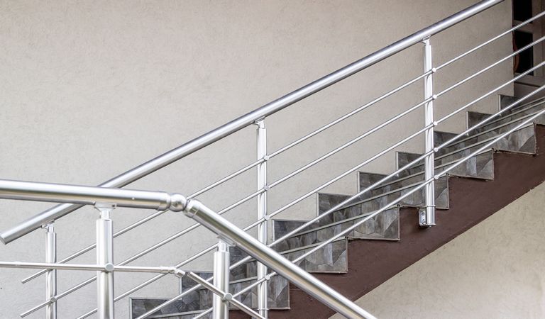 Ein Top gepflegtes Treppenhaus